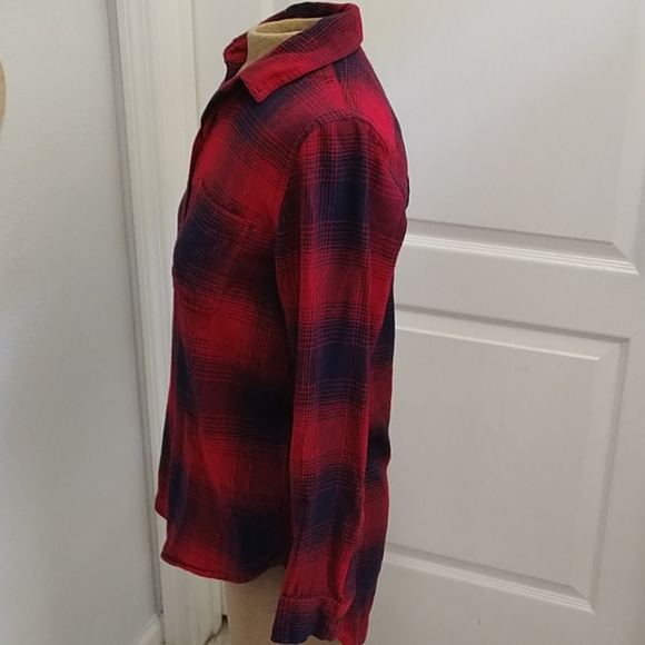 Madewell Classic Ex-Boyfriend Shirt In Wilder Plaid - Picture 4 of 9
